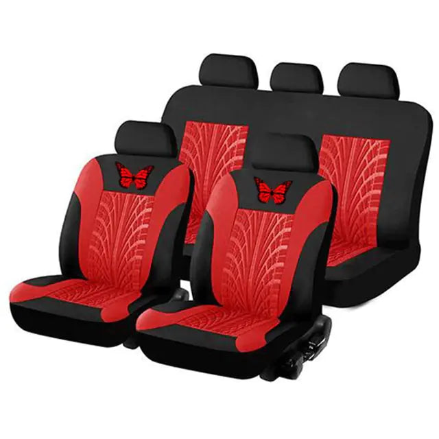 Car Seat Cover Set Butterfly