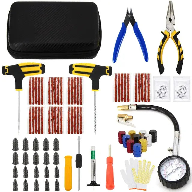 Car Tire Repair Tool Kit