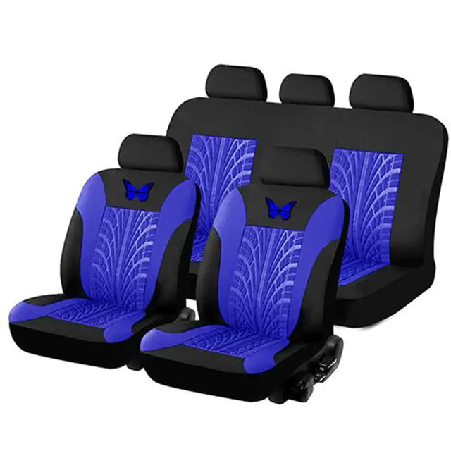 Car Seat Cover Set Butterfly