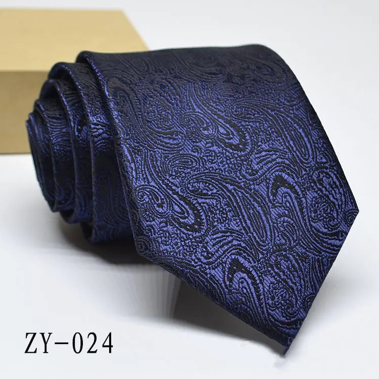 New Men's Hot Sale 1200D Striped Tie