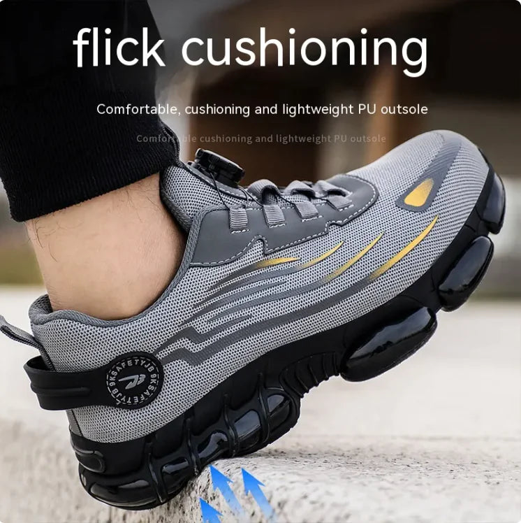 Men's Slip-On Protective Shoes – Easy Wear & Fashionable