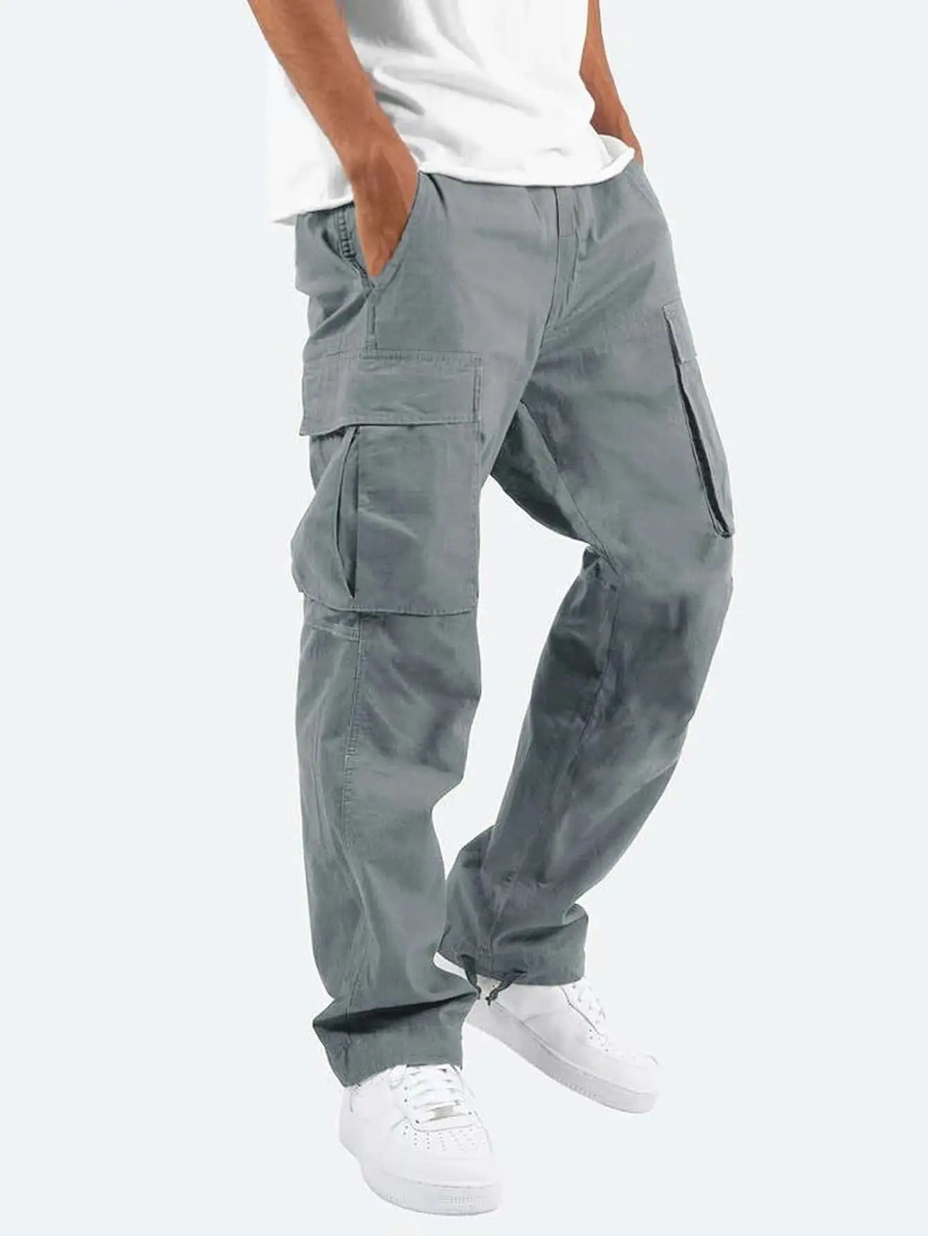 Men's Multi-Pocket Casual Pants