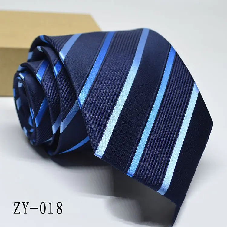 New Men's Hot Sale 1200D Striped Tie