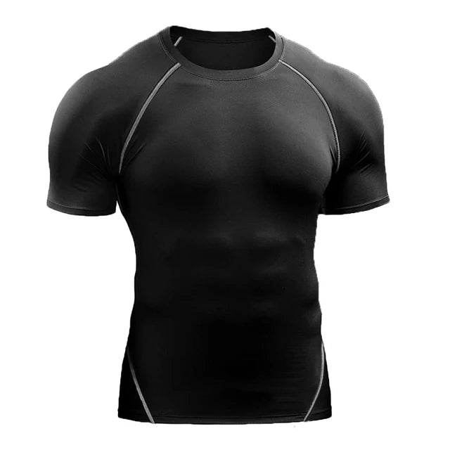 Men's Quick-Drying Elastic Compression T-Shirt