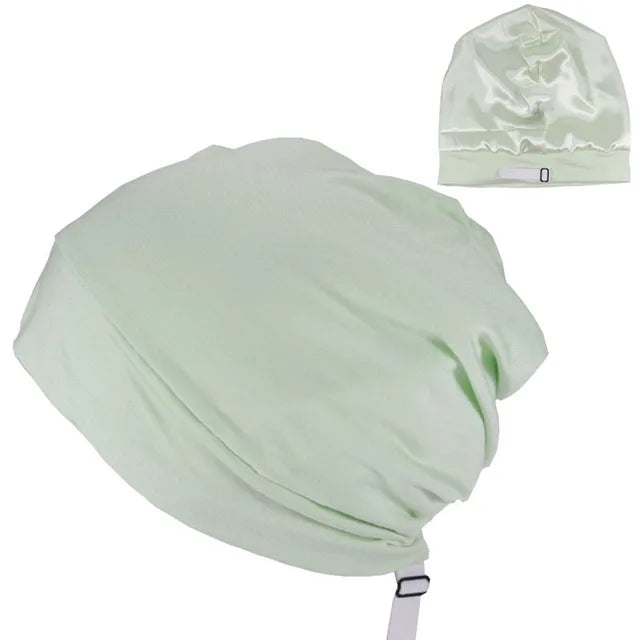 Soft Stretch Satin Bonnet