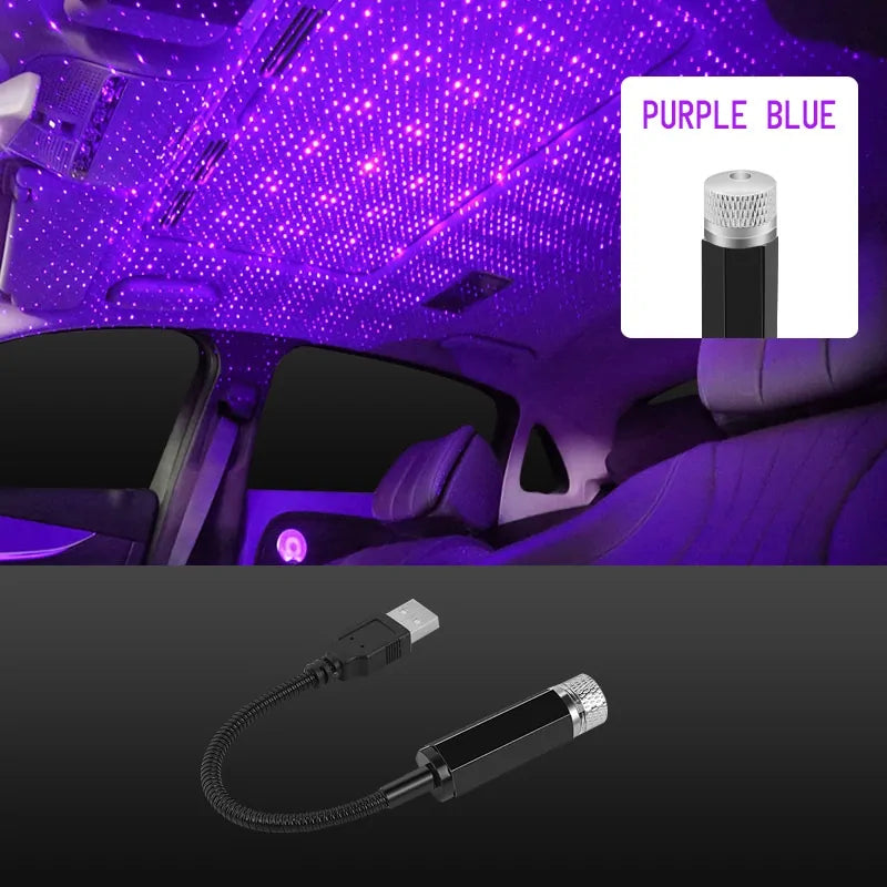 Car Roof Star Light LED Atmosphere Projector